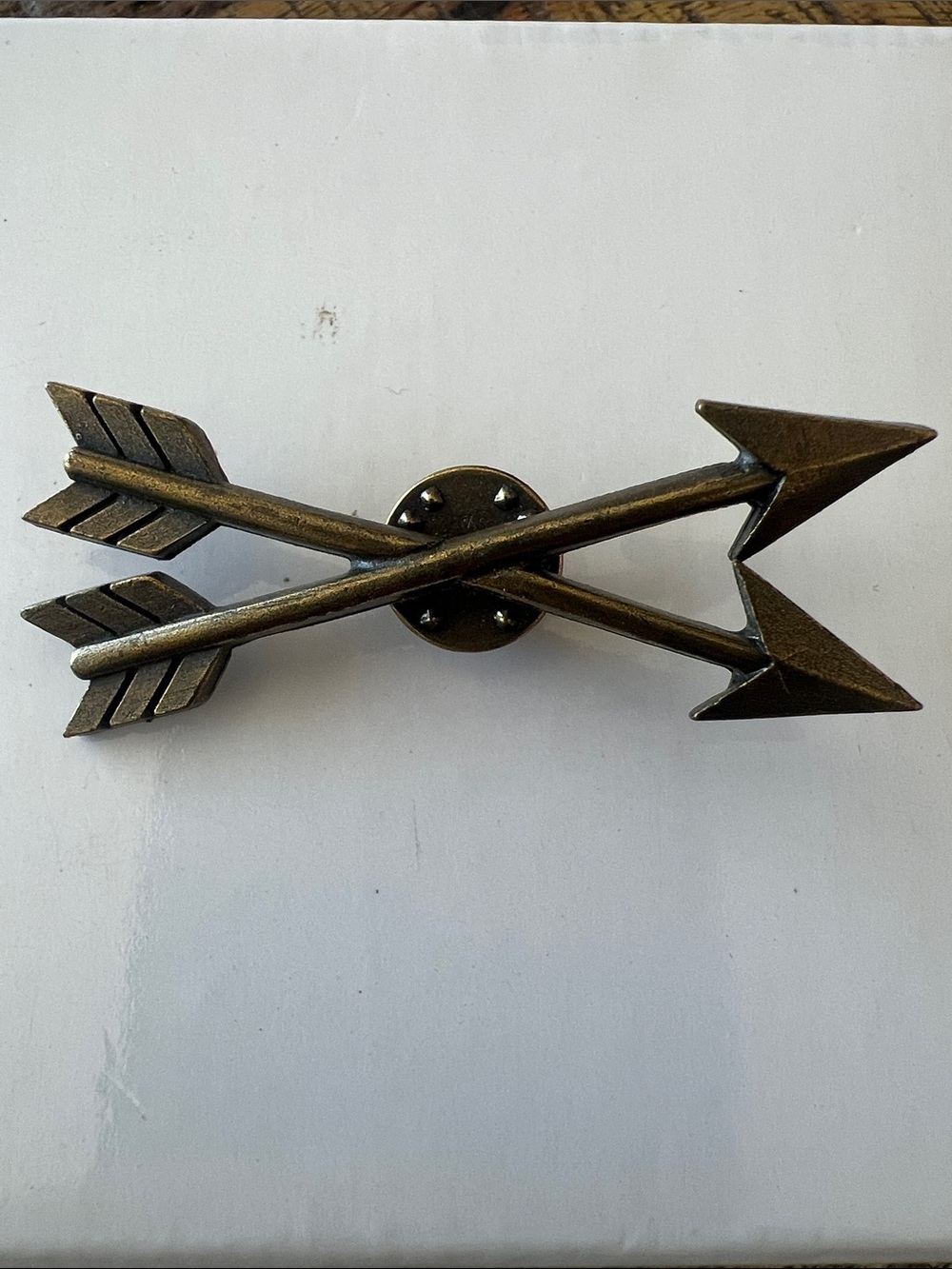 Goorin Brothers Hat Pin Accessory — Bronze Arrow Design